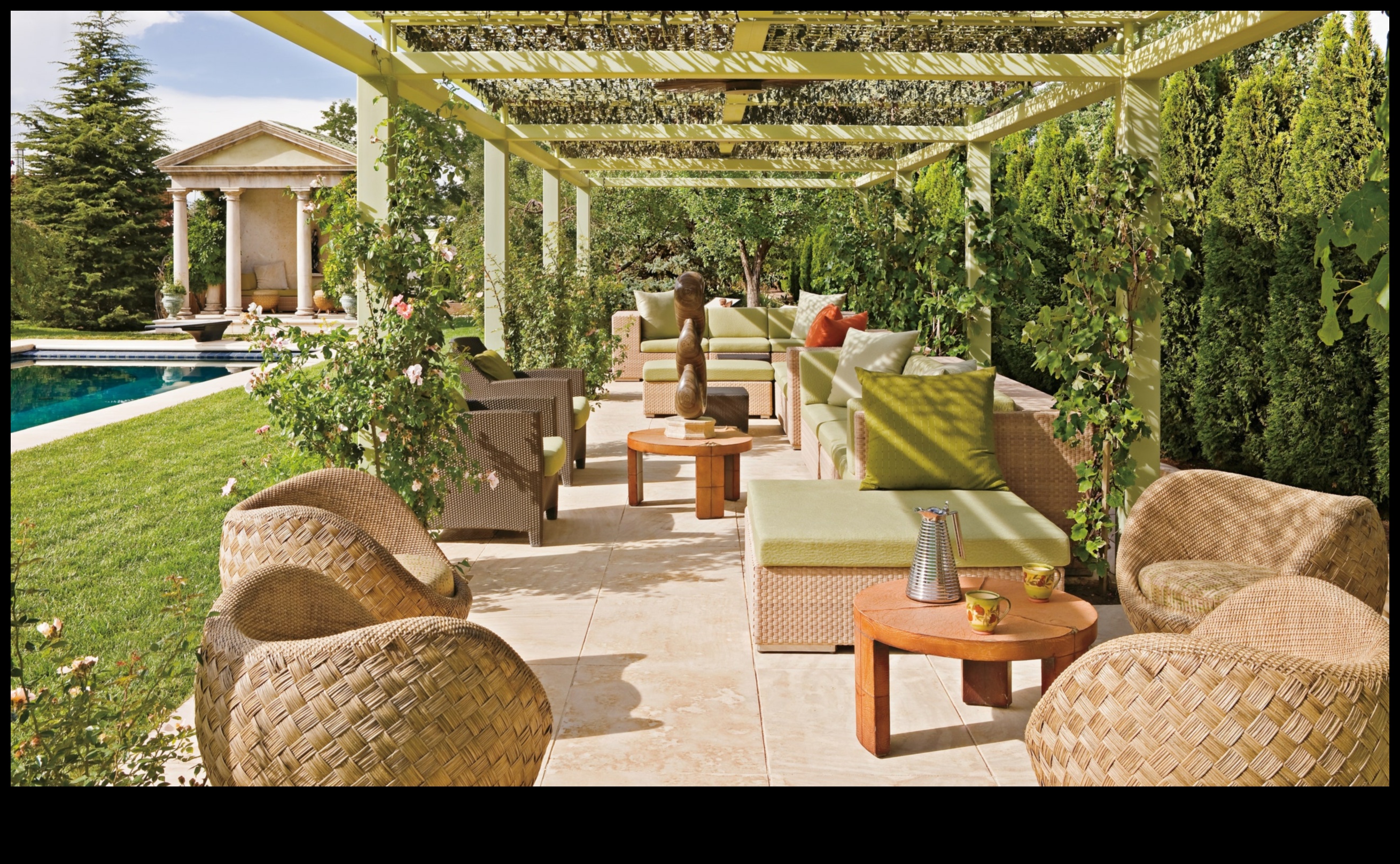 Lieliski eleganti dārza akcenti, kas uzlabos jūsu āra telpu 2 Garden Grandeur: eleganti akcenti jūsu āra telpai