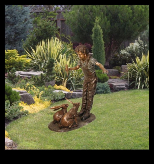 Bronzas botānika: skulpturāls valdzinājums jūsu brīvdabas patvērumā