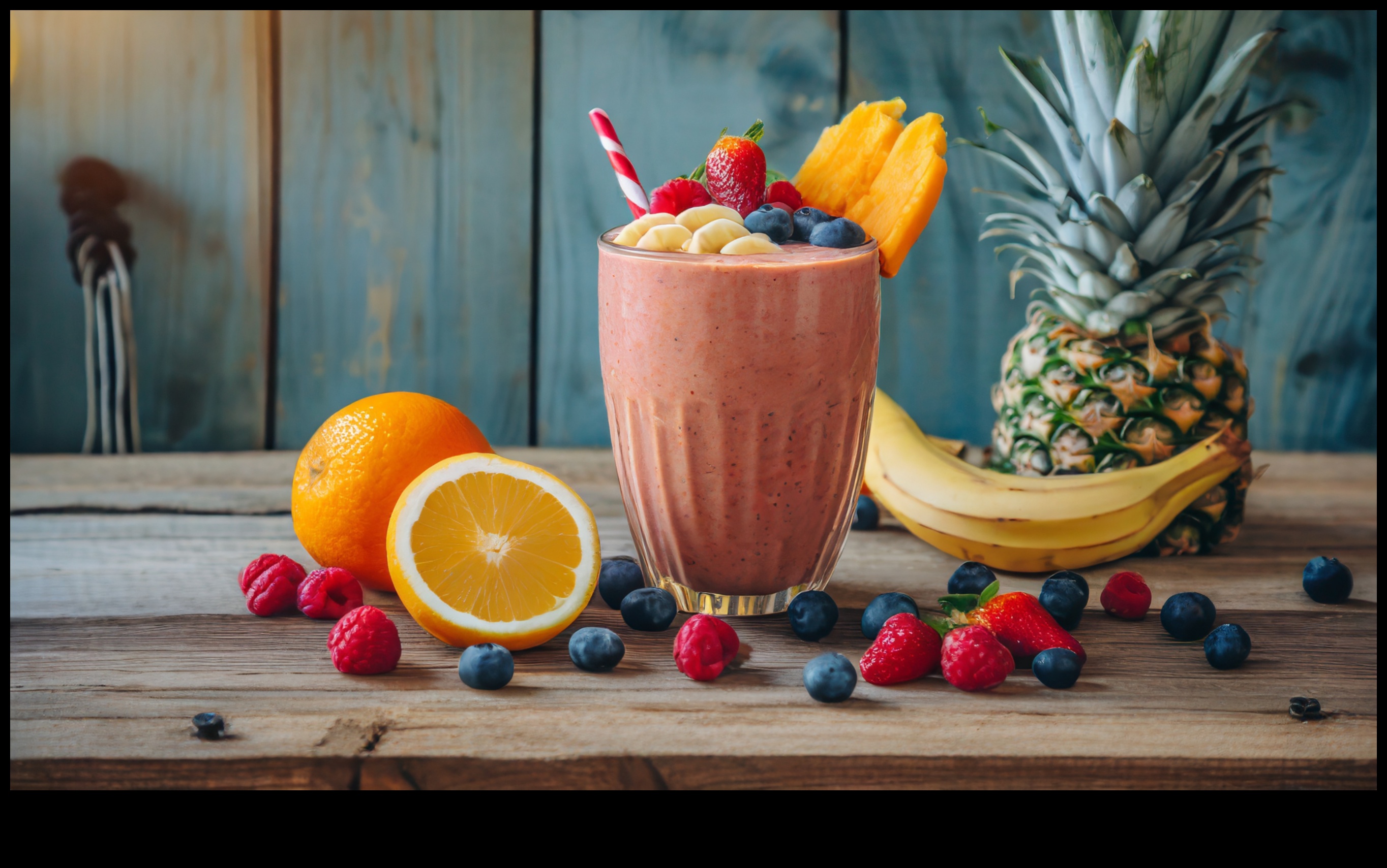 Augļu svētki: krāsaini un svētku smūtiji jebkuram gadījumam