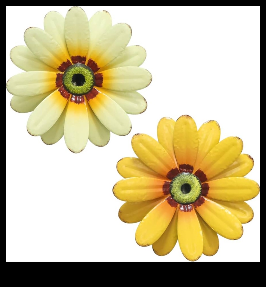 Šarms katrā ziedlapiņā Āra akcentu māksla 4 Šarms katrā ziedlapiņā: āra akcentu mākslinieciskums