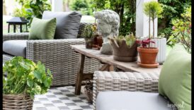 Savdabīgs šarms: stilīgas mēbeles jūsu dārza patvērumam